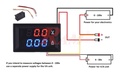 Dual Reading Digital Panel Meter DC 100V/10A - D27B