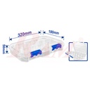 Plastic Fliptop Box A450 Size 320x180x50mm