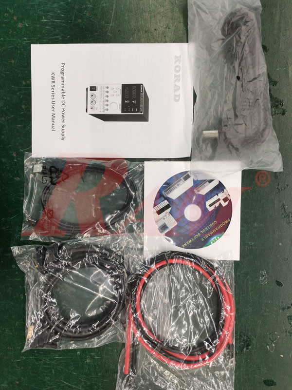 KWR102 Programmable Wide-Range DC Power Supply, 0~30V, 0~30A, 300W