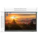 LCD HDMI 10 inch 1024x600 Touch Screen With Audio Speakers