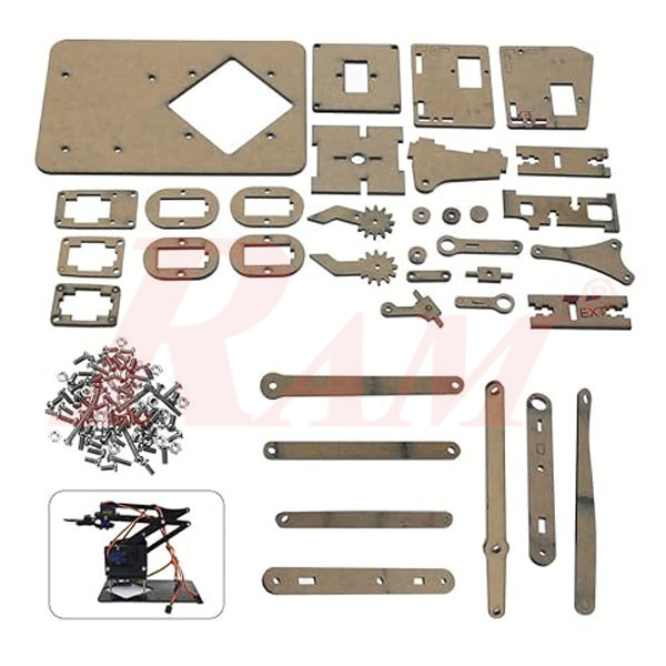 DIY Acrylic Robot Arm Manipulator Mechanical Arm Kit