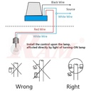 AS-10 Photocell Switch 220Vac - Automatic Day Light Switch Control