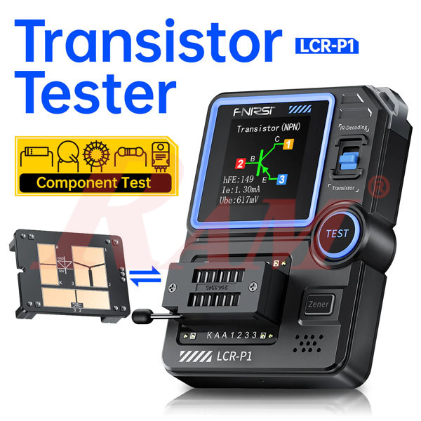 FNIRSI® LCR-P1 Multifunction LCR Transistor Capacitor Tester