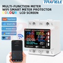 KWS-302WF 1-Phase 63A V/A ac Protector - 8 in1 Power Meter & Protector with WiFi Connection