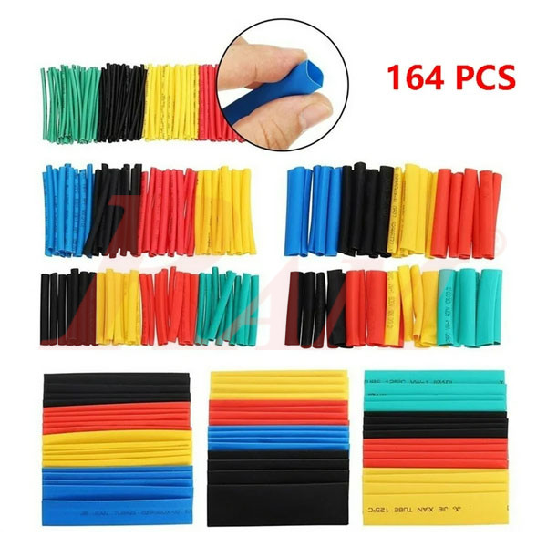 Bag of Heat Shrink 164pcs/set Color