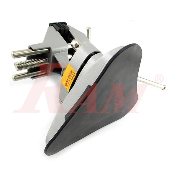 RH003 Heavy Duty Clamp Vacuum Base Bench Vise Rotatable