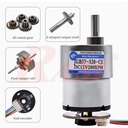 JGB37-520 Self-Balancing Geared Motor 12Vdc 107 rpm With Hall Encoder