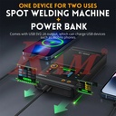 FNIRSI® SWM-10 Portable Intelligent Color Screen Spot Welding Machine