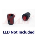 LED 3mm Plastic Cover - LED Bezel Holder