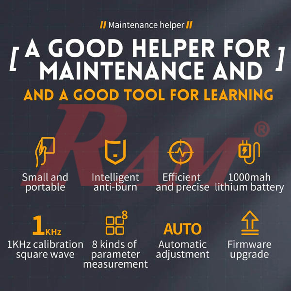 FNIRSI® DSO-152 Mini Pocket 200KHz 2.5MS/s Handheld Digital DSO Oscilloscope