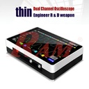 FNIRSI® 1013D Tablet Dual Channel 100MHz 1GS/s Touchable Panel Oscilloscope
