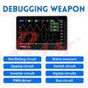 FNIRSI® 1013D Tablet Dual Channel 100MHz 1GS/s Touchable Panel Oscilloscope