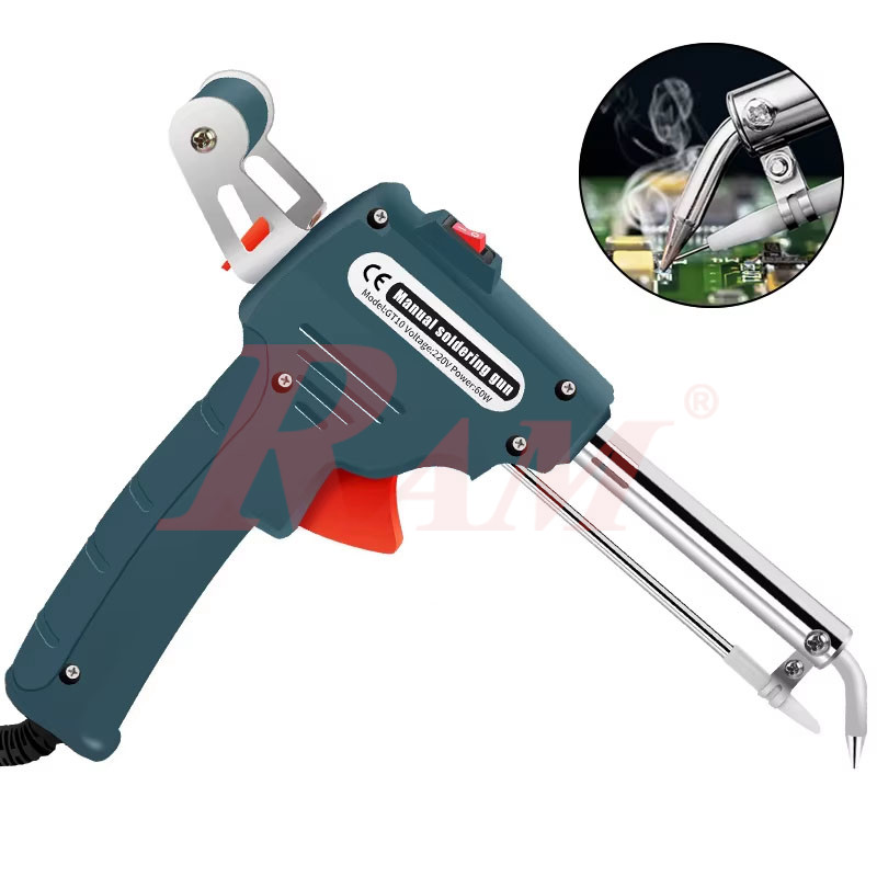 GT10-60W Soldering Iron Gun Shape With Solder Wire Feeding
