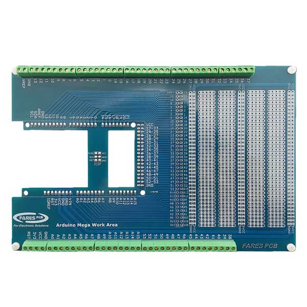 Arduino Shield Working Area for MEGA2560 Project Board