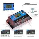 W88-C PWM Solar Charge Controller 12V/24V 30A