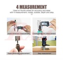 Pro'sKit® PD-151 Electronic Caliper Digital Vernier Caliper - High Accuracy - Micrometer 150mm/6" 