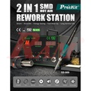Pro'sKit® SS-989H 2 in 1 SMD Hot Air Rework Station 700W