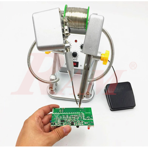 CX-80 Automatic Tin Feeding Soldering Iron - With Foot Pedal