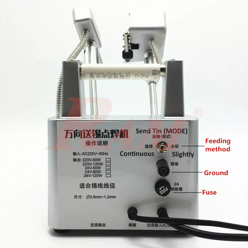 CX-80 Automatic Tin Feeding Soldering Iron - With Foot Pedal