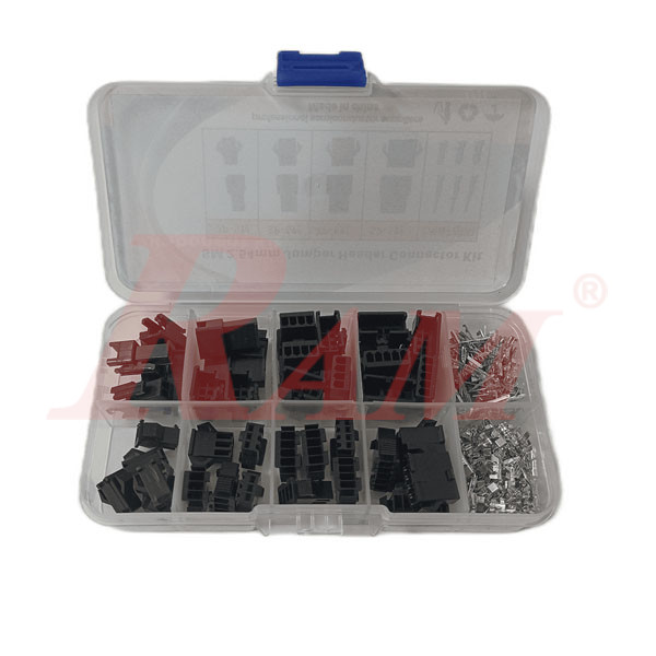 Box of 200 Set Package JST SM 2.54mm Connectors Male-Female Butt Plugs Kit (SKU#SM254)