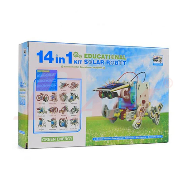 DIY Solar 14 In 1 Educational Robot Kit