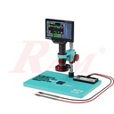 RF4-50M 7-50X Built-in High Definition Camera 1080P Color Screen Video Microscope With Multimeter