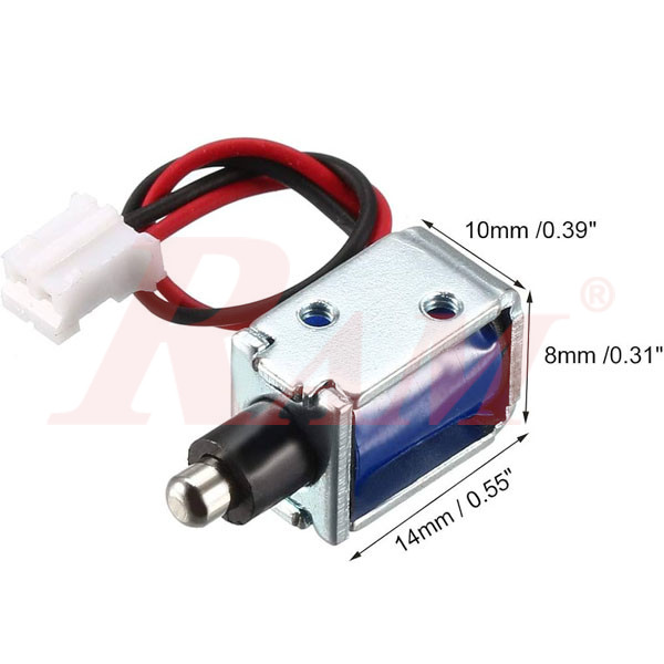 mini 5Vdc Solenoid Pull Type - Electromagnet Open Frame