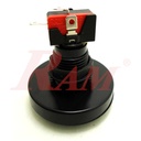 Arcade Style 60mm Big Round Push Button With Green LED Light - Flat Head