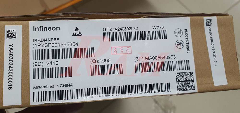 IRFZ44N  N-Channel MOSFET