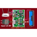 TP4056 Lithium 18650 Battery Charger With DC-DC Step Up Voltage Converter Module - HW-357