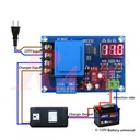 XH-M602 Digital LED Display Battery Charger Control Switch Protection Board Module - For Lithium Battery