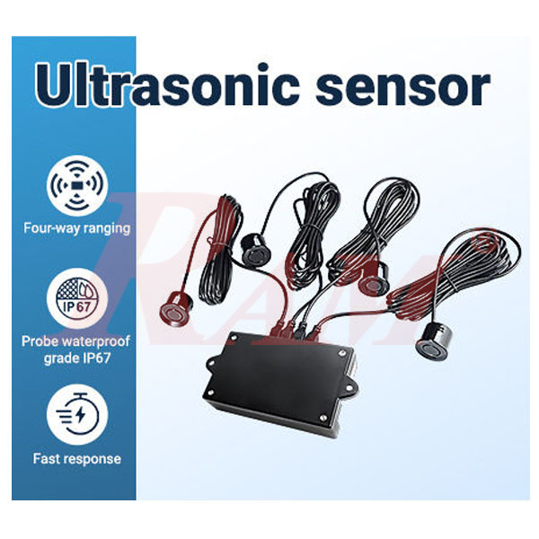 Waterproof Ultrasonic 4X Distance Measuring Sensor Module - UART Output