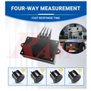 Waterproof Ultrasonic 4X Distance Measuring Sensor Module - UART Output