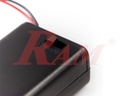 Battery Holder 2xAAA + On/Off Switch