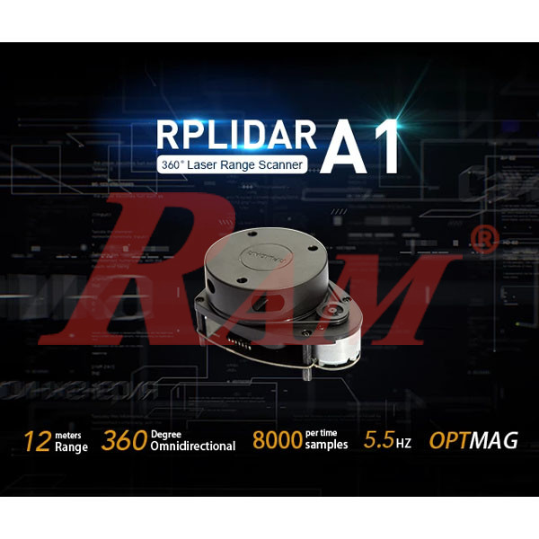 A1 RPLIDAR 360° Laser Range Scanner