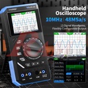 FNIRSI® DST-210 Handheld 3-IN-1 Multimeter Oscilloscope 10MHz & Signal Generator