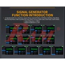 FNIRSI® 2C53T Handheld Dual Channel 3-in-1 50MHz 250MS/s Oscilloscope + Multimeter + DDS Signal Generator