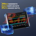 FNIRSI® DPOS350P 4-IN-1 350MHz 1GS/S Tablet Oscilloscope Signal Generator Spectrum Analyzer Frequency Response Analyzer