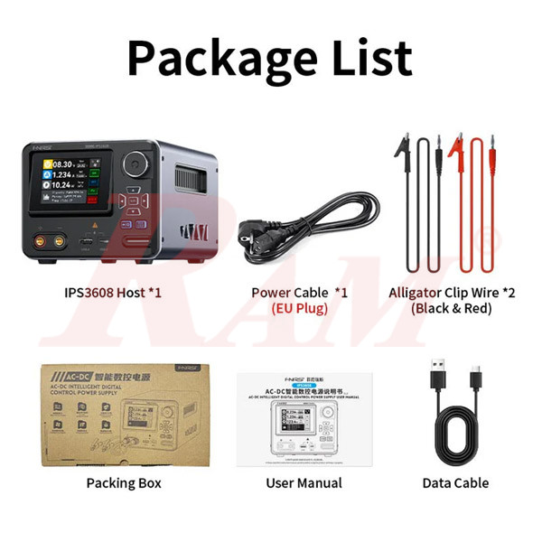 FNIRSI® IPS3608 AC-DC Intelligent Digital Control Power Supply