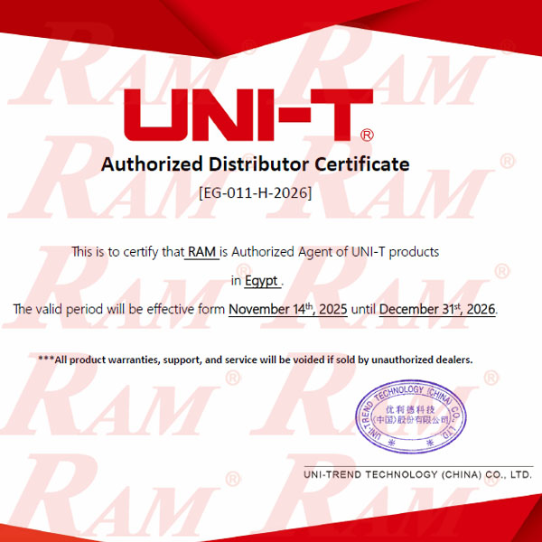 UNI-T UPO3504E 4-Channel Digital Storage Oscilloscope 500 MHz with 2.5 GSa/s Sampling Rate