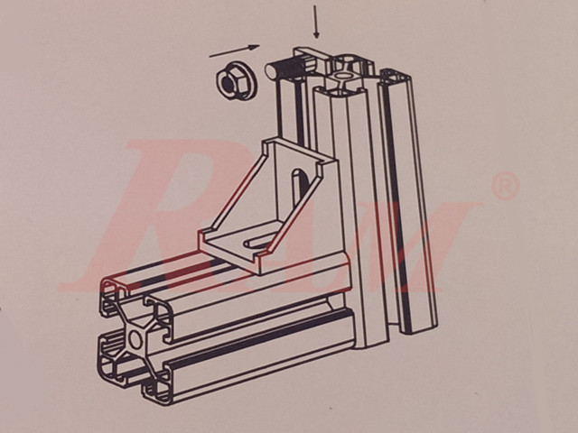 3030/3060 Aluminum Profile Accessory Rectangular Part - SYJ-3030