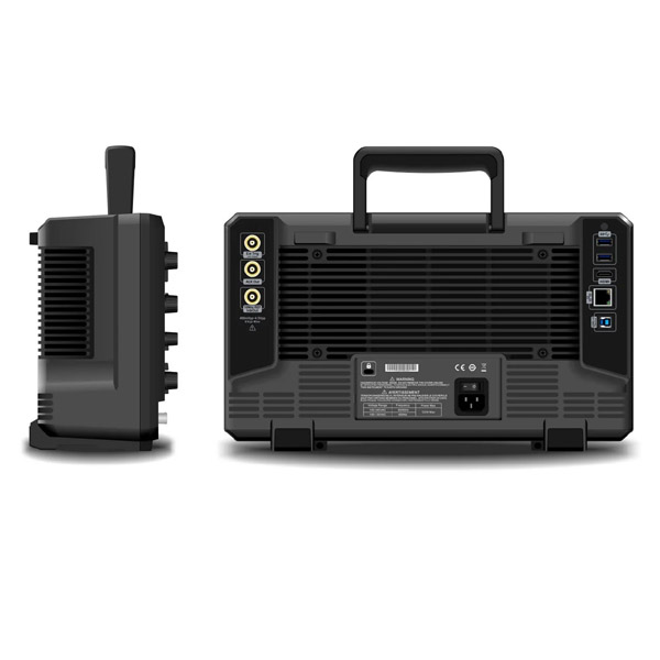 UNI-T MSO3034X Mixed Signal Oscilloscope 350 MHz 4 Analog + 16 Digital Channels, 5 GSa/s Sampling Rate, Built-in Spectrum Analyzer, Logic Analyzer, Protocol Decoder, and Optional Function / Arbitrary Waveform Generator