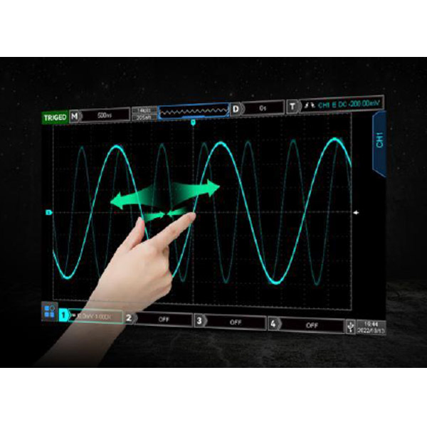 UNI-T UPO3504E 4-Channel Digital Storage Oscilloscope 500 MHz with 2.5 GSa/s Sampling Rate