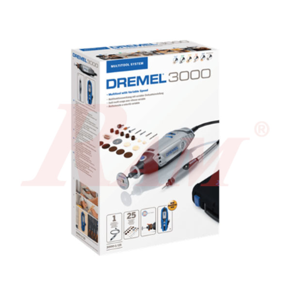 DREMEL® 3000 (3000-1/25 EZ) Drill & Grinding Multi-Tool - With DREMEL® Flexible Shaft - F0133000JP