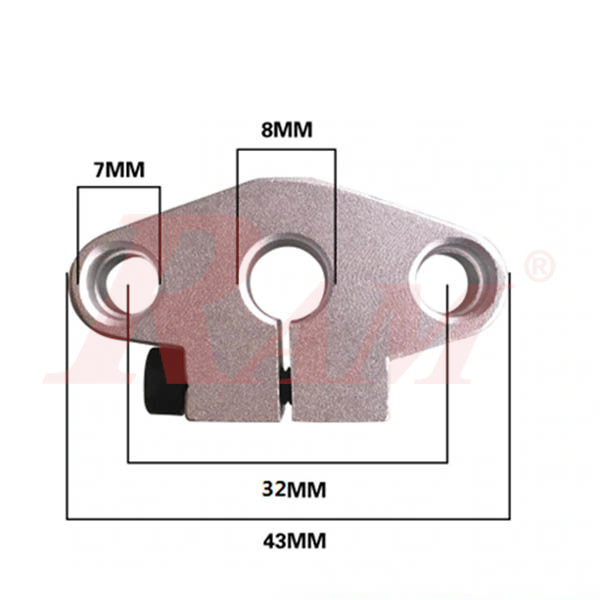 SHF8 Linear Axis Guide Holder