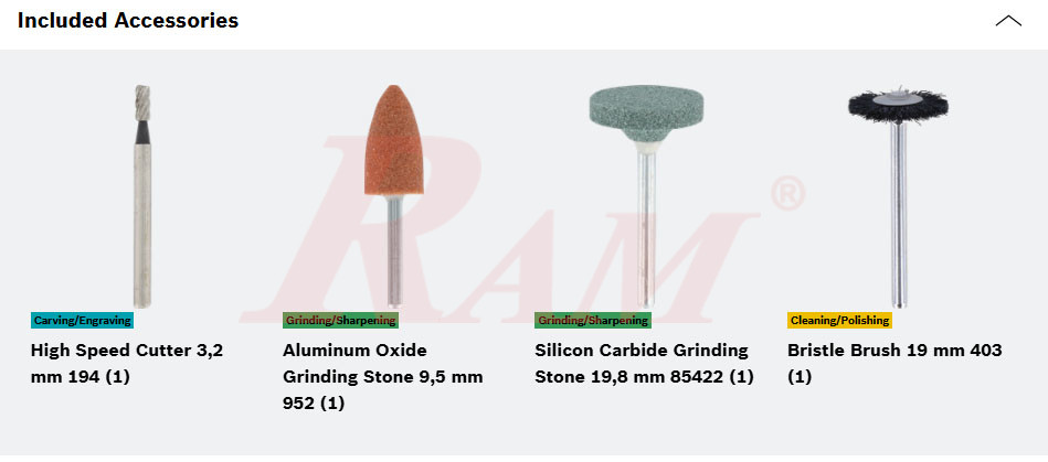 DREMEL® Multipurpose Accessories Set (687) - 26150687JA