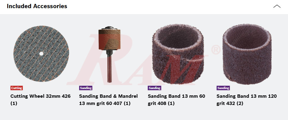 DREMEL® Multipurpose Accessories Set (687) - 26150687JA