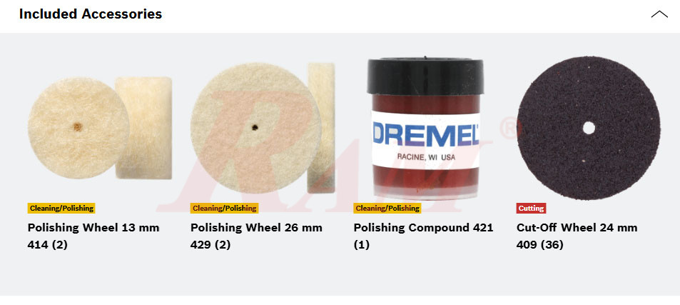 DREMEL® Multipurpose Accessories Set (687) - 26150687JA