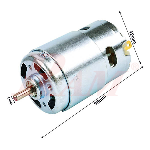DC Motor 12V 80W 13000 rpm - Model 775 Motor (High Speed Motor)