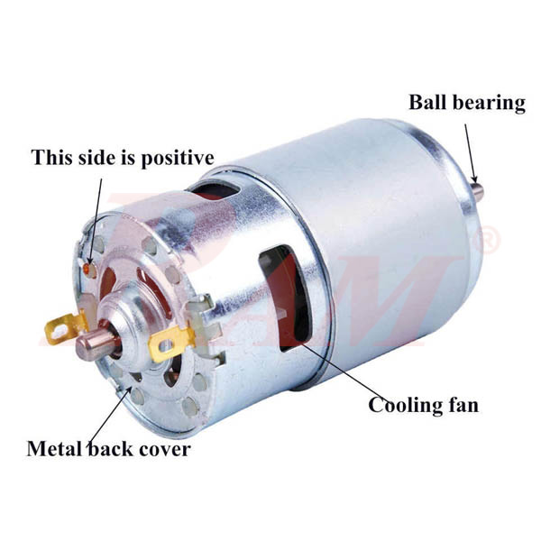 DC Motor 12V 80W 13000 rpm - Model 775 Motor (High Speed Motor)